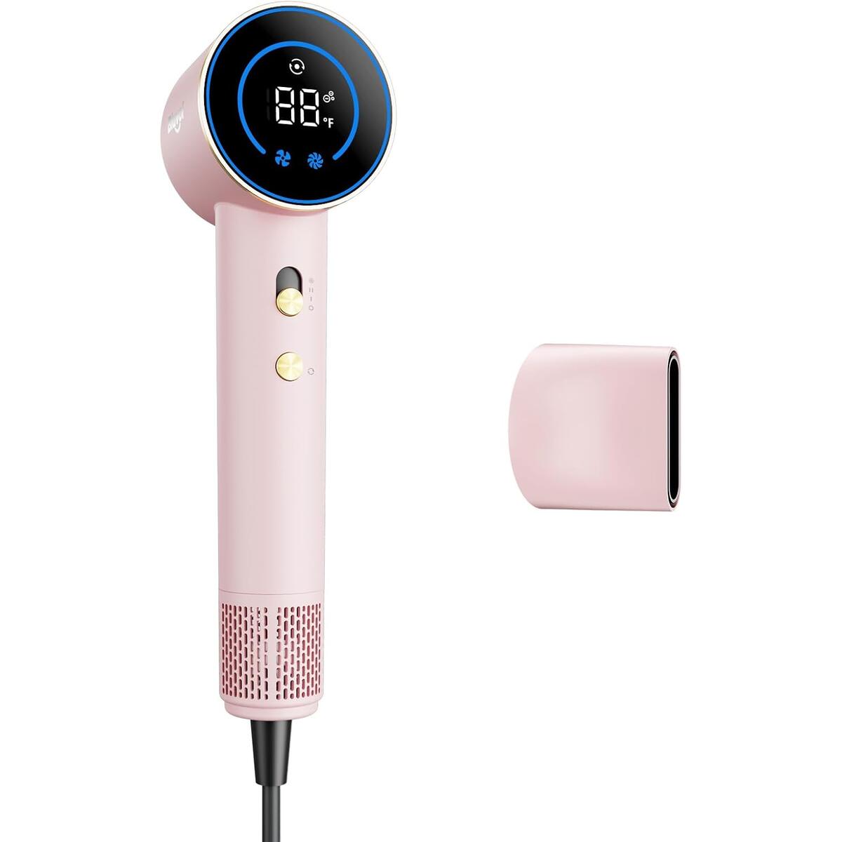 Bluvol SonicDry H10 Apex Travel Hair Dryer, 0.74lb, 56dB Low Noise