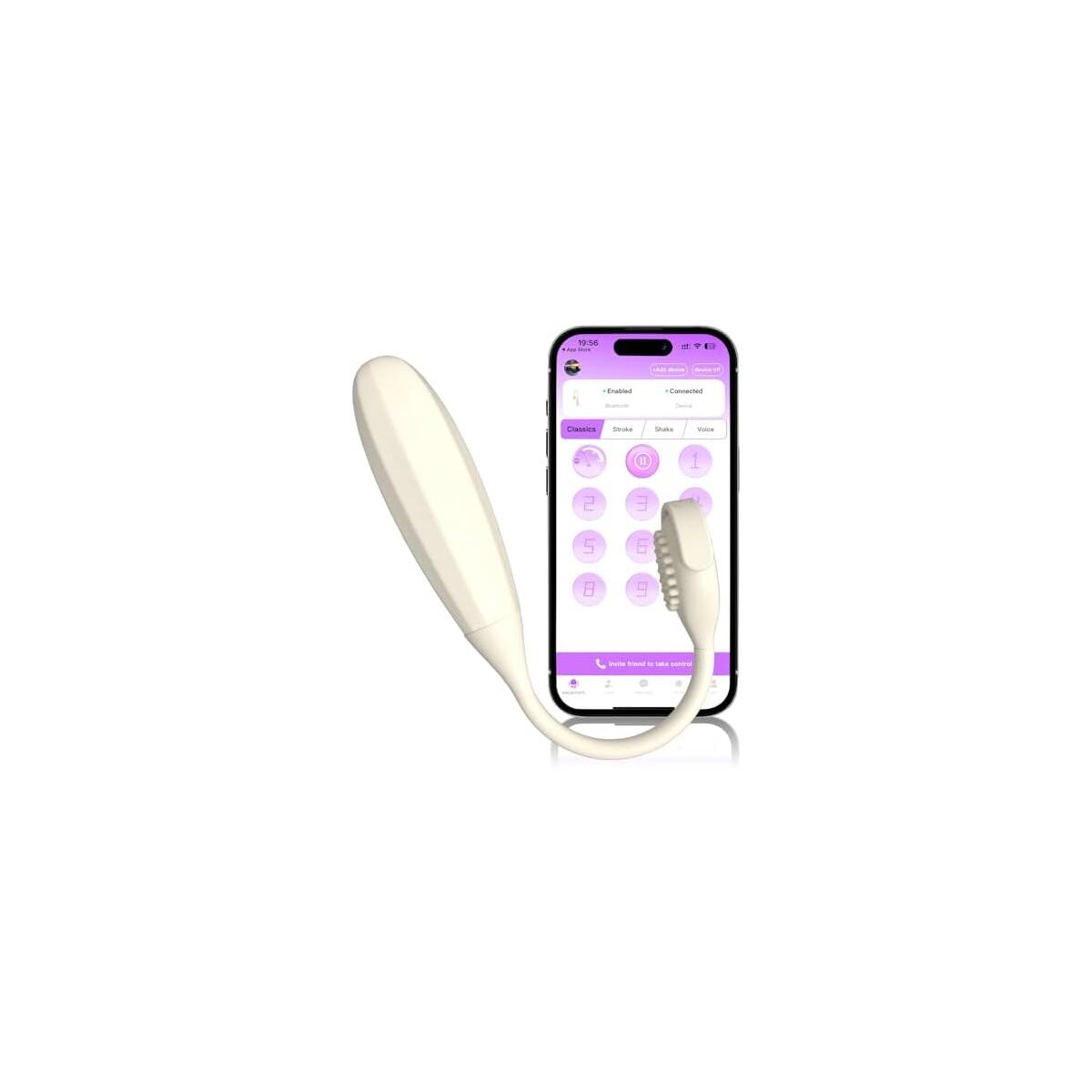 Vibrator Sex Toy for Women Men - Vibrator Bullet Wearable Panty Dildo with App Control & 7 Vibrations, Vibrating Egg Clitoral Stimulator Anal Plug,Rechargerable Adult Sex Toys for Couple,Female Toy