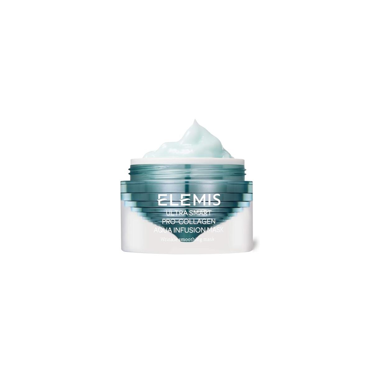 ELEMIS ULTRA SMART Pro-Collagen Aqua Infusion Mask | Cooling Gel Hydrates, Revitalizes, and Plumps for a Firmer, Younger Appearance | 50 mL