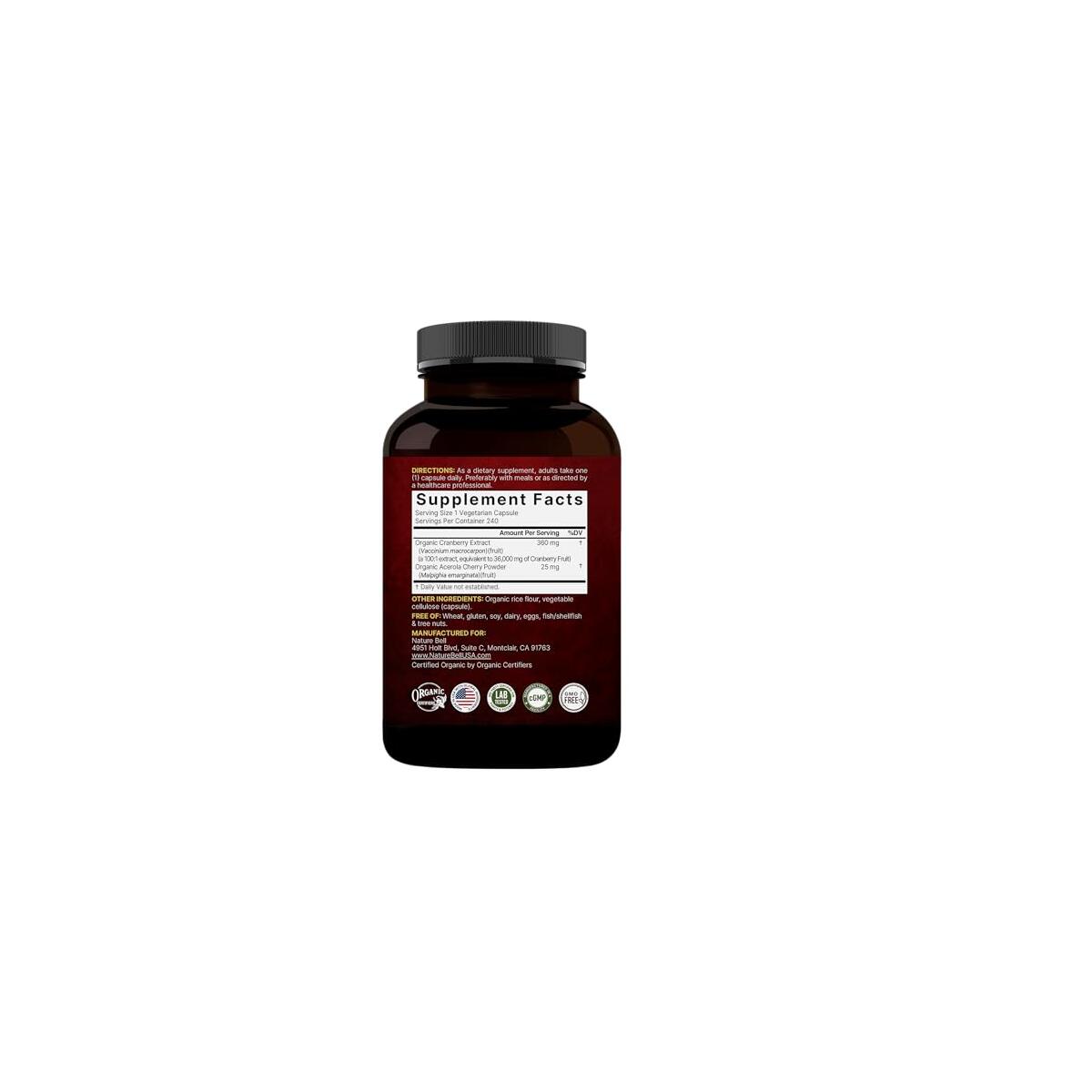 Naturebell Pack Cranberry Pills 1 Promo Code - RebateKey
