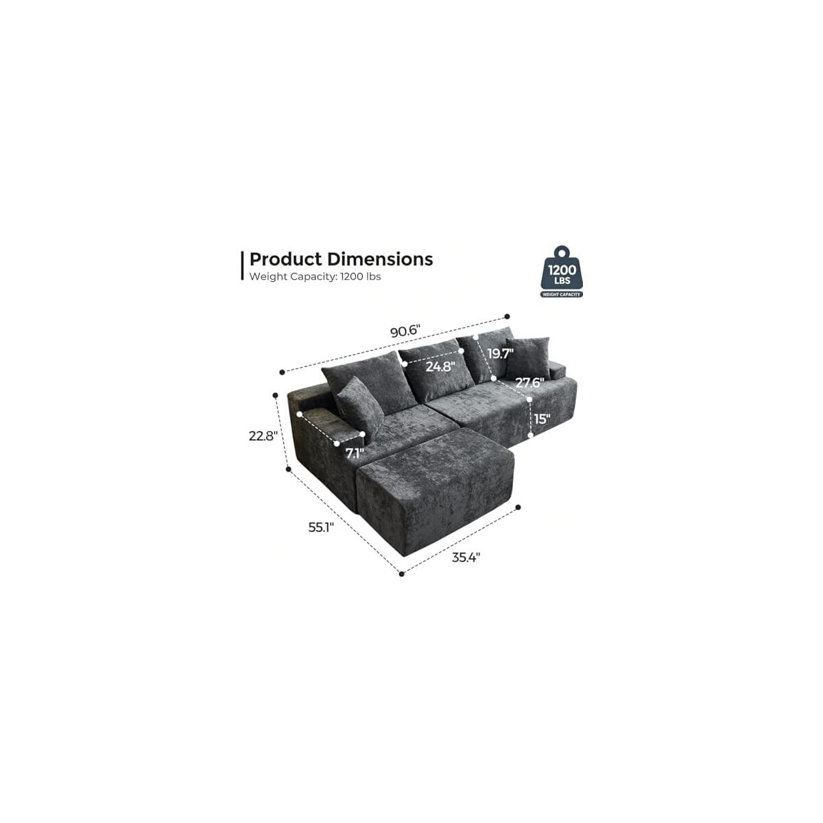 Sectional Boneless Couches Deals - RebateKey