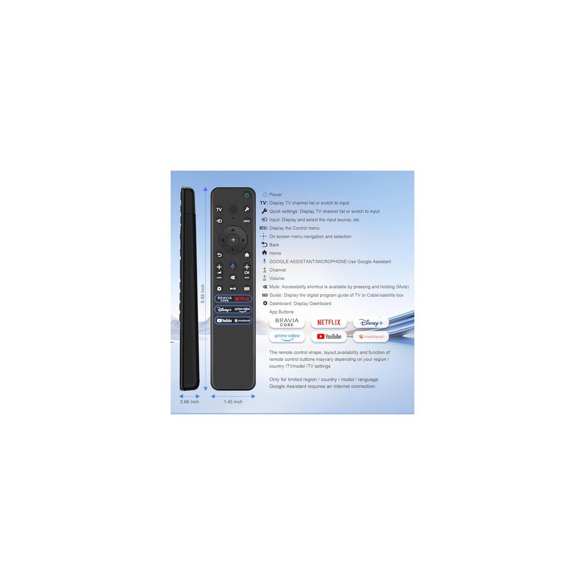 Voice Remote Replacement For Soni Tv Remote Deals - RebateKey