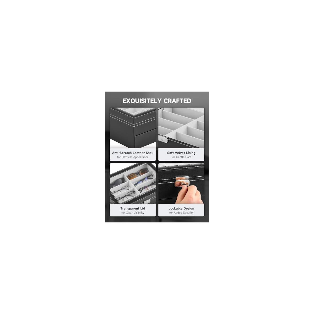 Co Z Sunglasses Organizer Leather Coupons - RebateKey