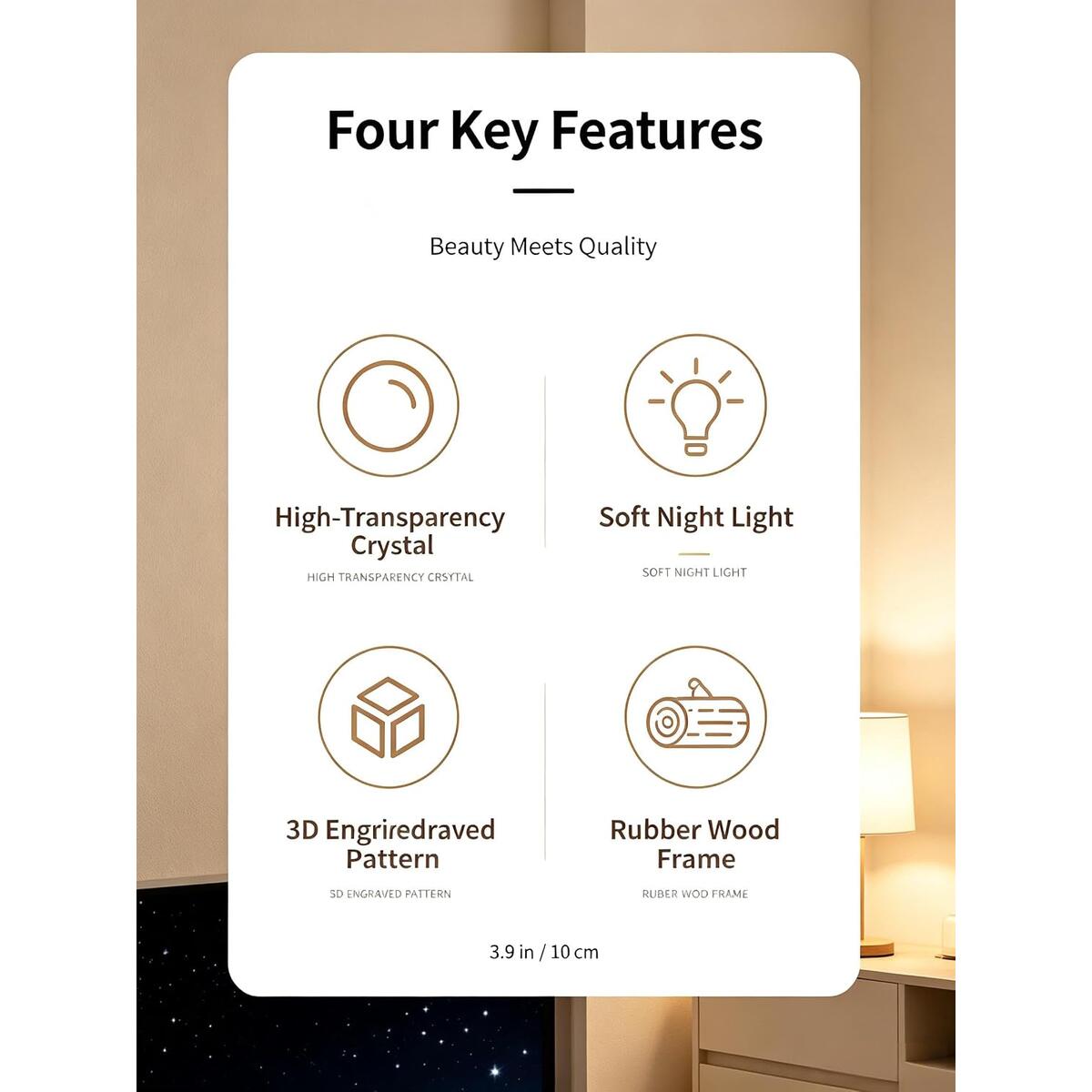 D Crystal Night Light Coupons - RebateKey