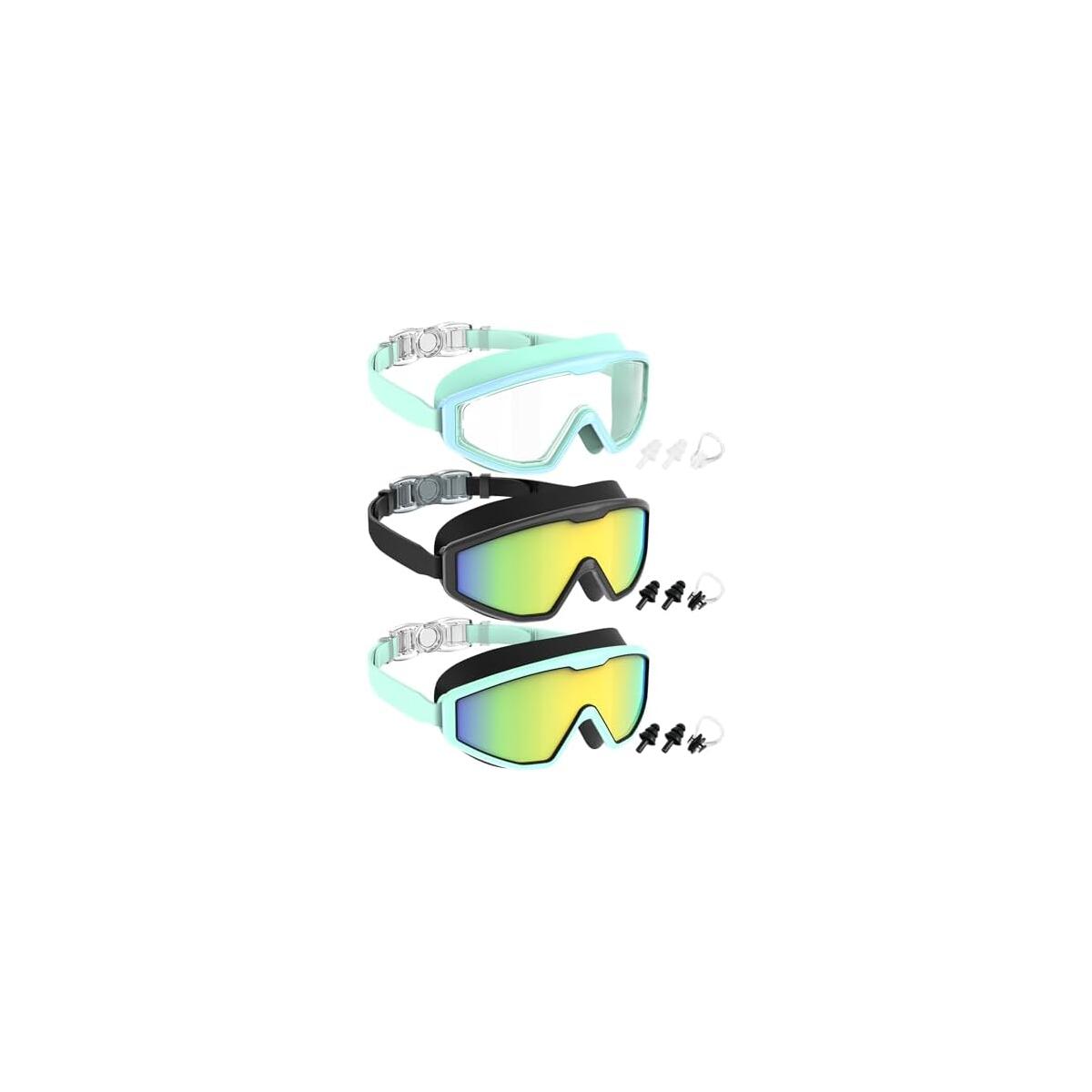 Nssiw Swim Goggles Swimming Kids Goggles Anti Fog Deal - RebateKey
