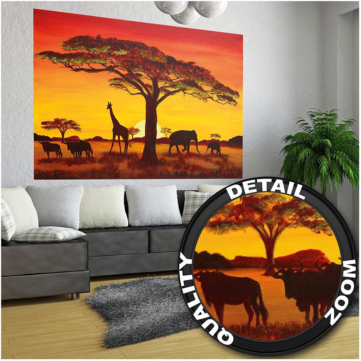 Poster Sunset Africa Picture Coupons - RebateKey