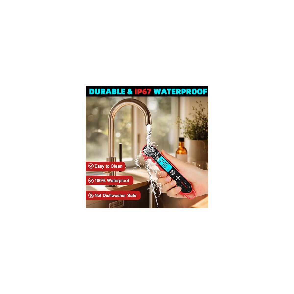 Digital Meat Thermometer Instant Read Waterproof Promo Codes - RebateKey