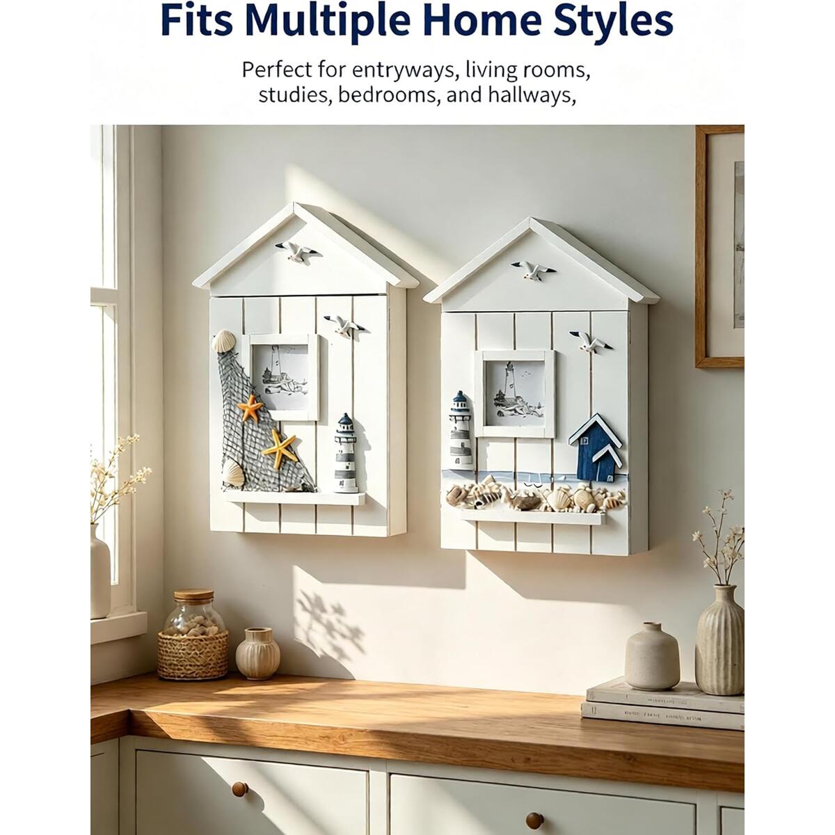 Wooden House Shaped Wall Mounted Key Coupon - RebateKey
