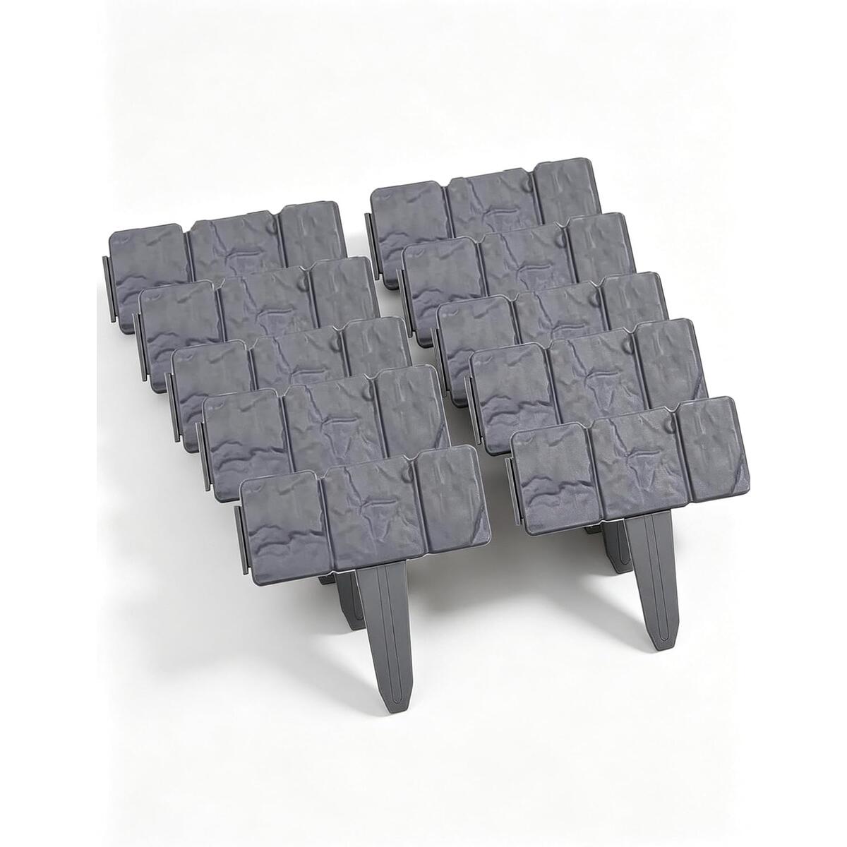 Imitation Stone Garden Fence Plastic Edging Border