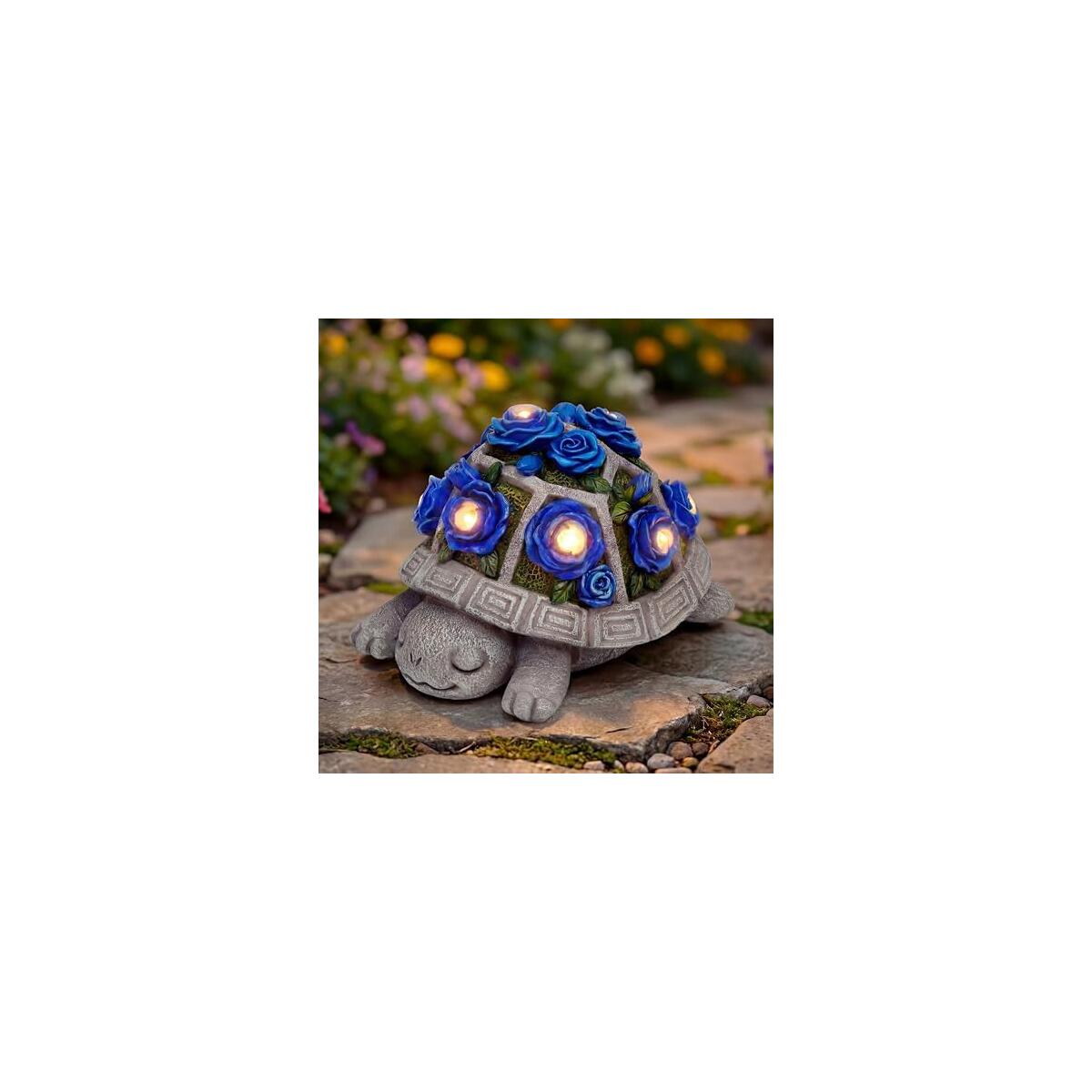 Solar Turtle Garden Outdoor Decor Deal - RebateKey
