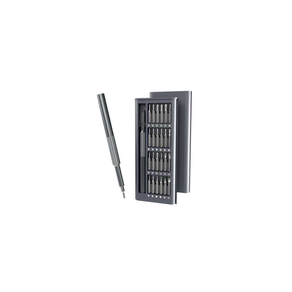 Katerk 25-in-1 Precision Screwdriver Set, Magnetic Small Screwdriver Set, Mini Repair Tool Kit for Phone, Computer, Watch, Laptop, Ring Doorbell, Eyeglass, Electronic, Prefect Gift for Men