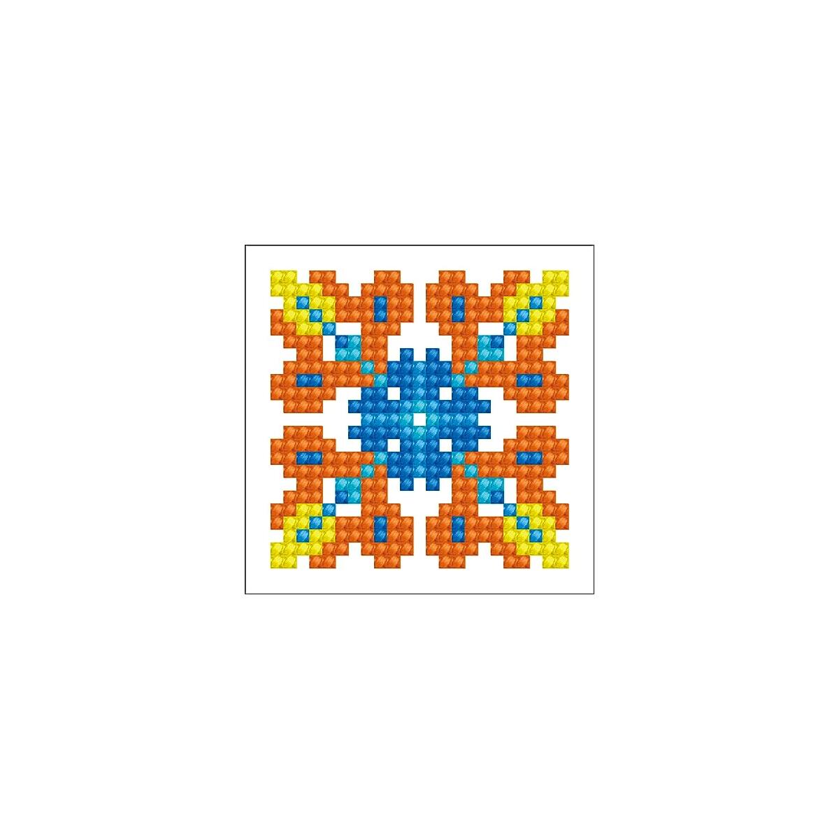 DIAMOND DOTZ Autumn Mandala 2 Pattern Diamond Painting Kits for Adults - Diamond Art Kits a Relaxing Creative Craft Kit with Dotz Gems 3