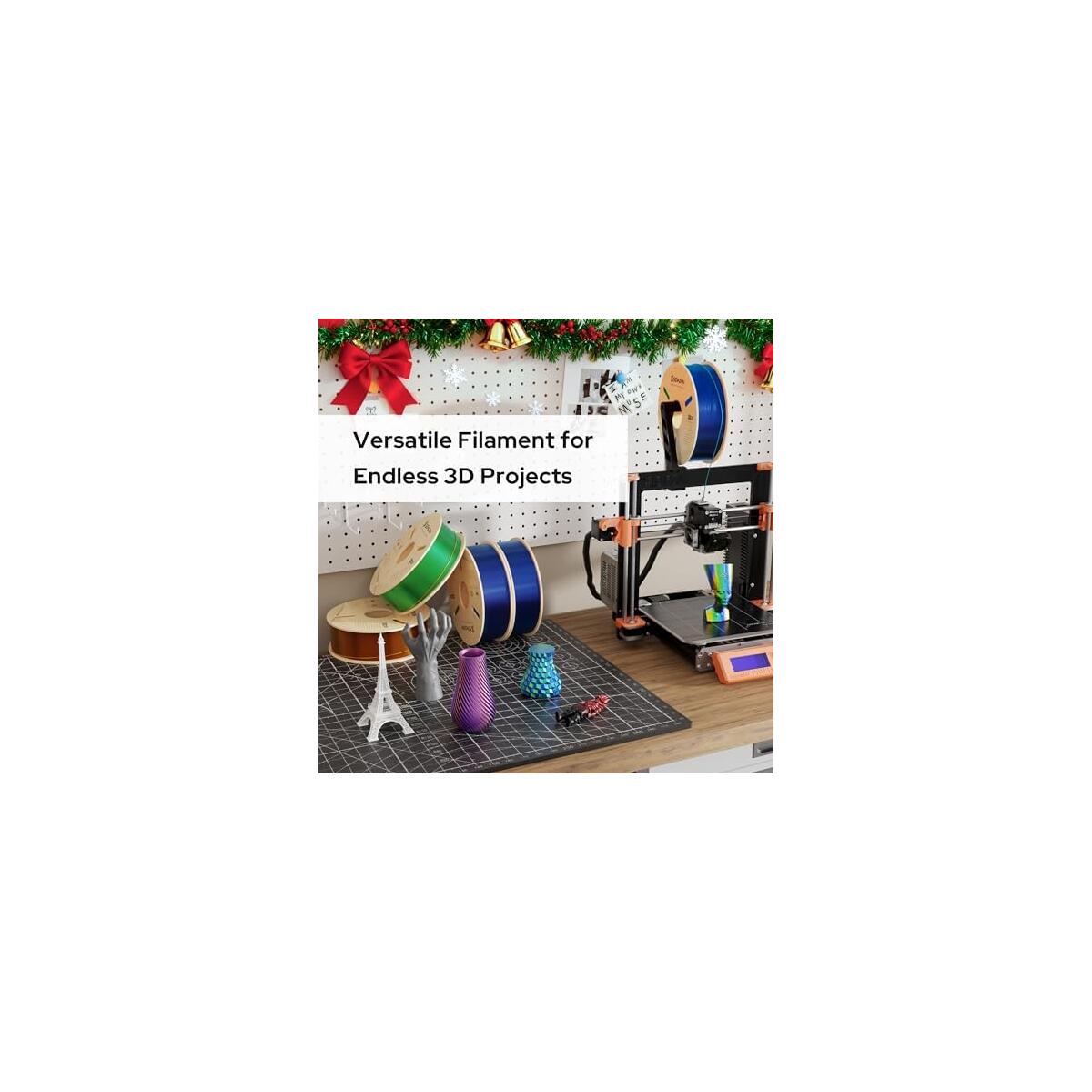 Silk Pla Filament 1 75mm 3d Printer Filament Coupon - RebateKey