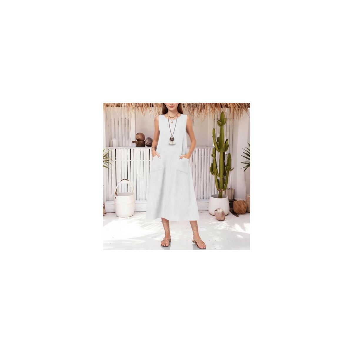 Linen Dress Women Coupons - RebateKey
