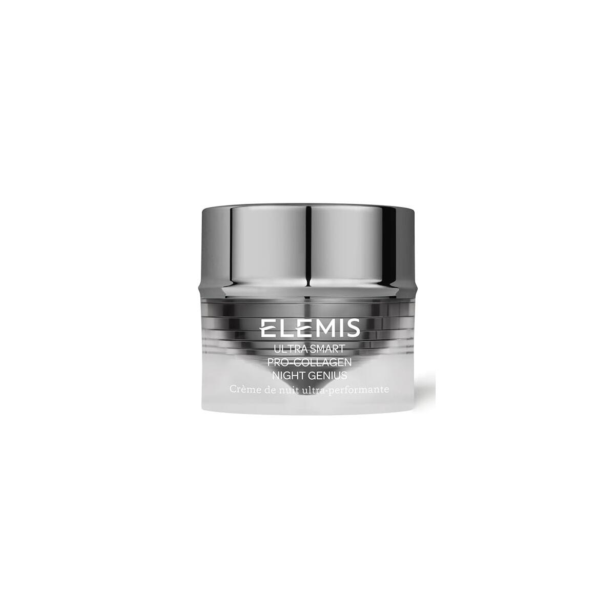 ELEMIS ULTRA SMART Pro-Collagen Night Genius | Powerful Anti-Wrinkle Rich Recovery Cream Replenishes, Rejuvenates, and Firms Skin Overnight