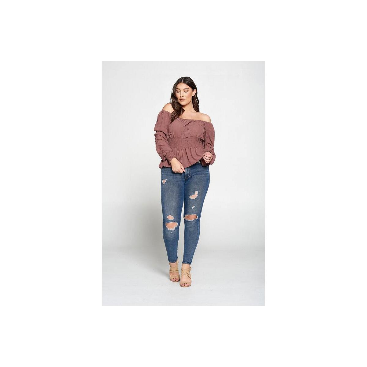 Plus Size Frilled Off Deal - RebateKey