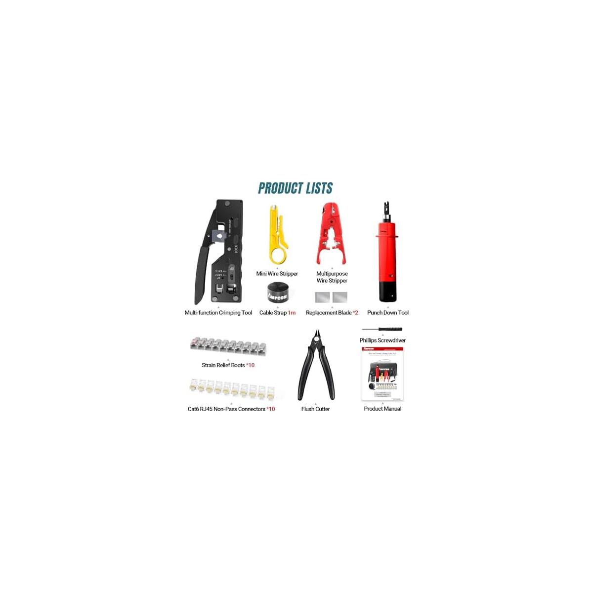 Ampcom Ethernet Crimping Coupons - RebateKey