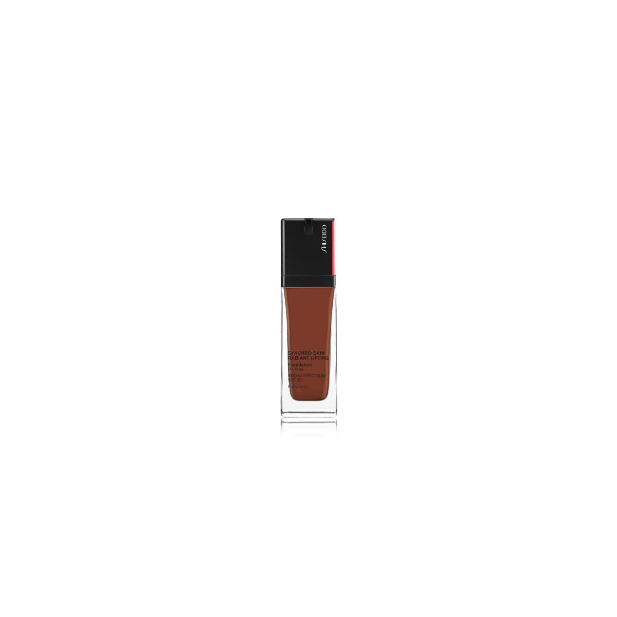 Shiseido Synchro Skin Radiant Lifting Foundation SPF 30, 550 Jasper - 30 mL - Medium-to-Full, Buildable Coverage - 24-HR Hydration - Transfer, Crease & Smudge Resistant - Non-Comedogenic