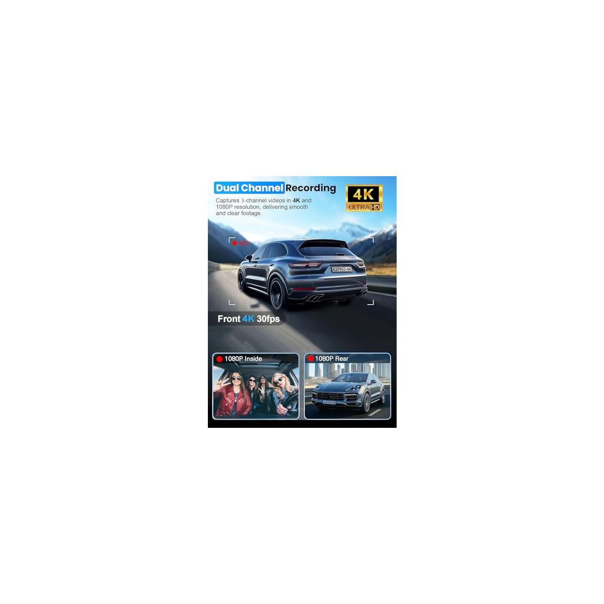 4k Dash Cam Front And Rear Inside Promo Code - RebateKey