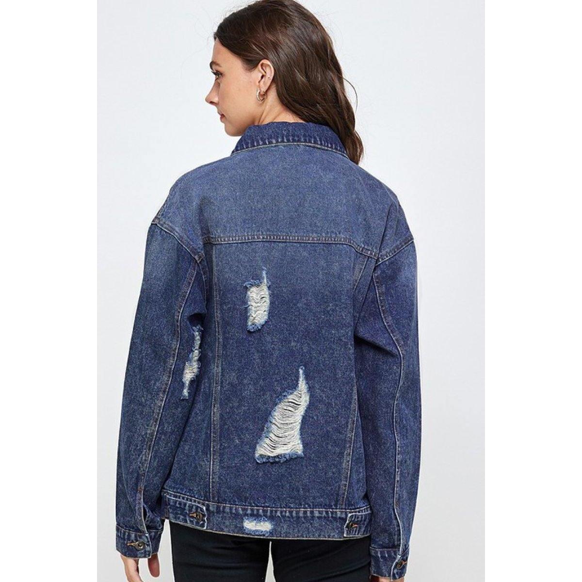 Denim Oversized Jacket Coupons - RebateKey