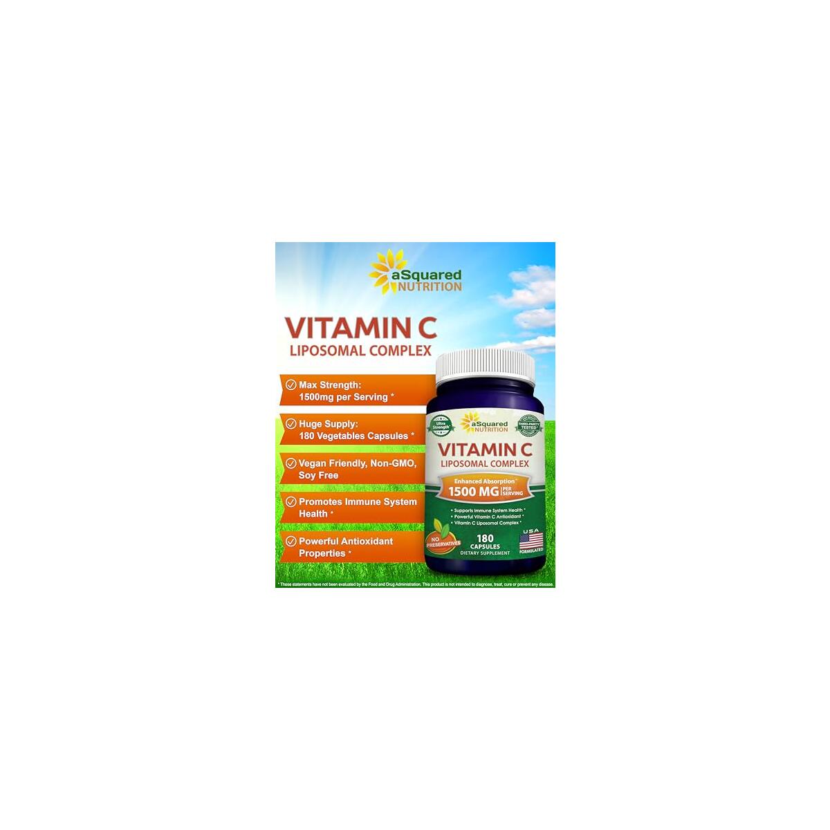 Asquared Nutrition Vitamin C Promo Code - RebateKey