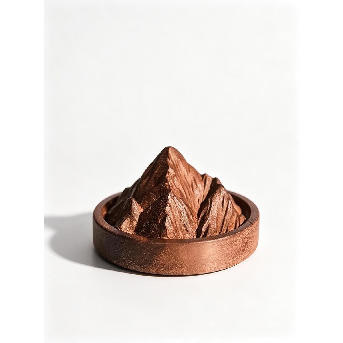 Black Walnut Wood Mountain Shape Aroma Diffuser