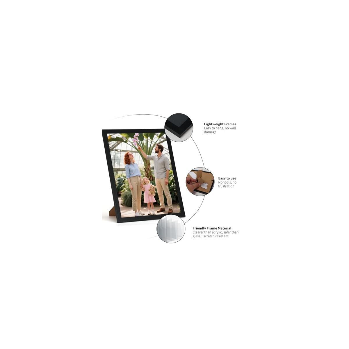 8x10 Picture Frame Black Set Of 16 1 Promo Codes - RebateKey
