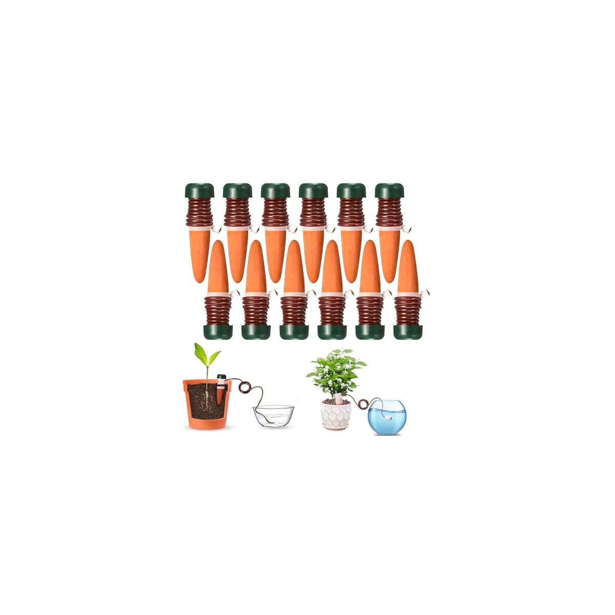 Water Dispenser for Indoor Plants, Pack of 12 Automatic Watering Indoor, Plant Watering, Watering Indoor Plants, Watering System for Indoor Plants and Flowers