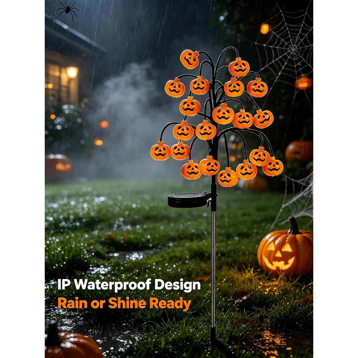 Solar Halloween Pumpkin Deal - RebateKey
