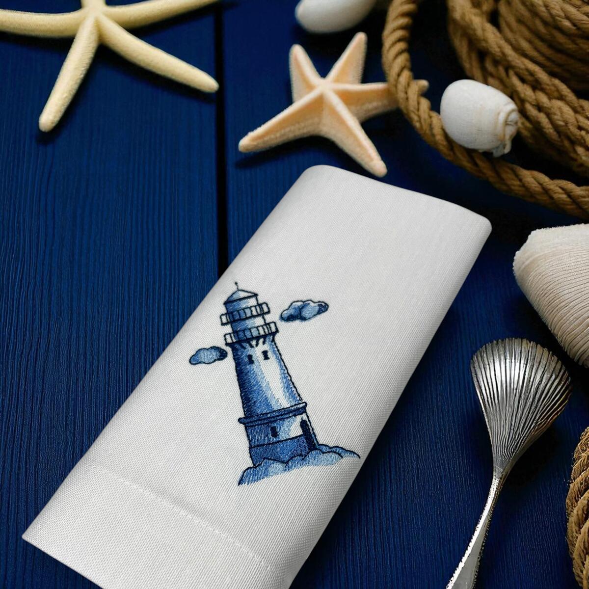 Embroidered Floral Linen Napkins Deal - RebateKey