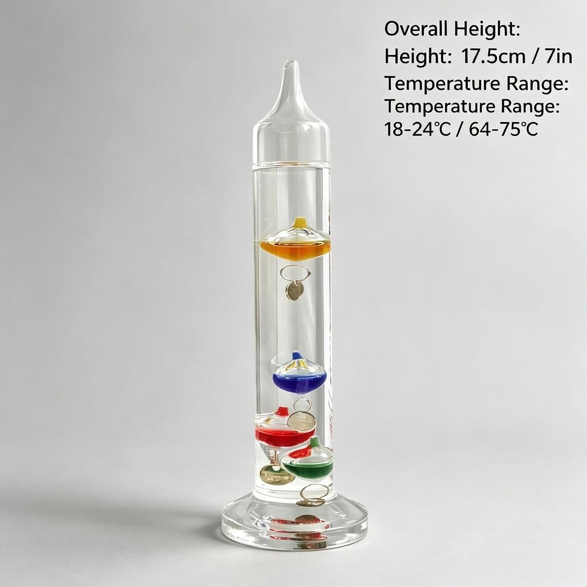 Galileo Glass Thermometer 1 Deals - RebateKey
