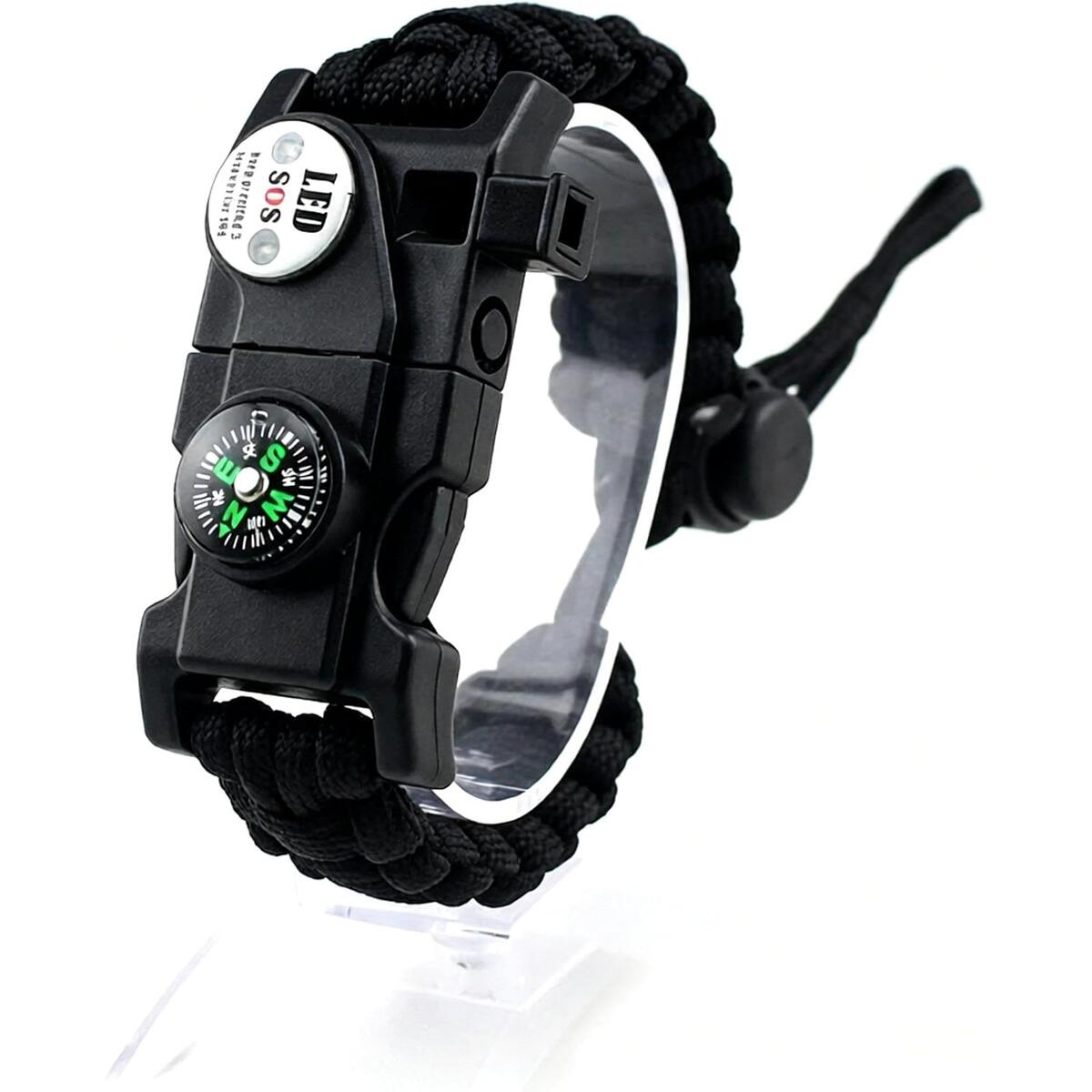 Paracord Survival Bracelet 5-in-1 with Fire Starter