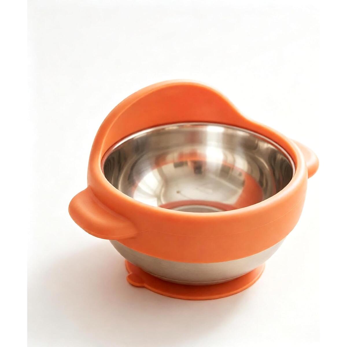 Adaptive Suction Bowl for Seniors, Stainless Steel 350ml