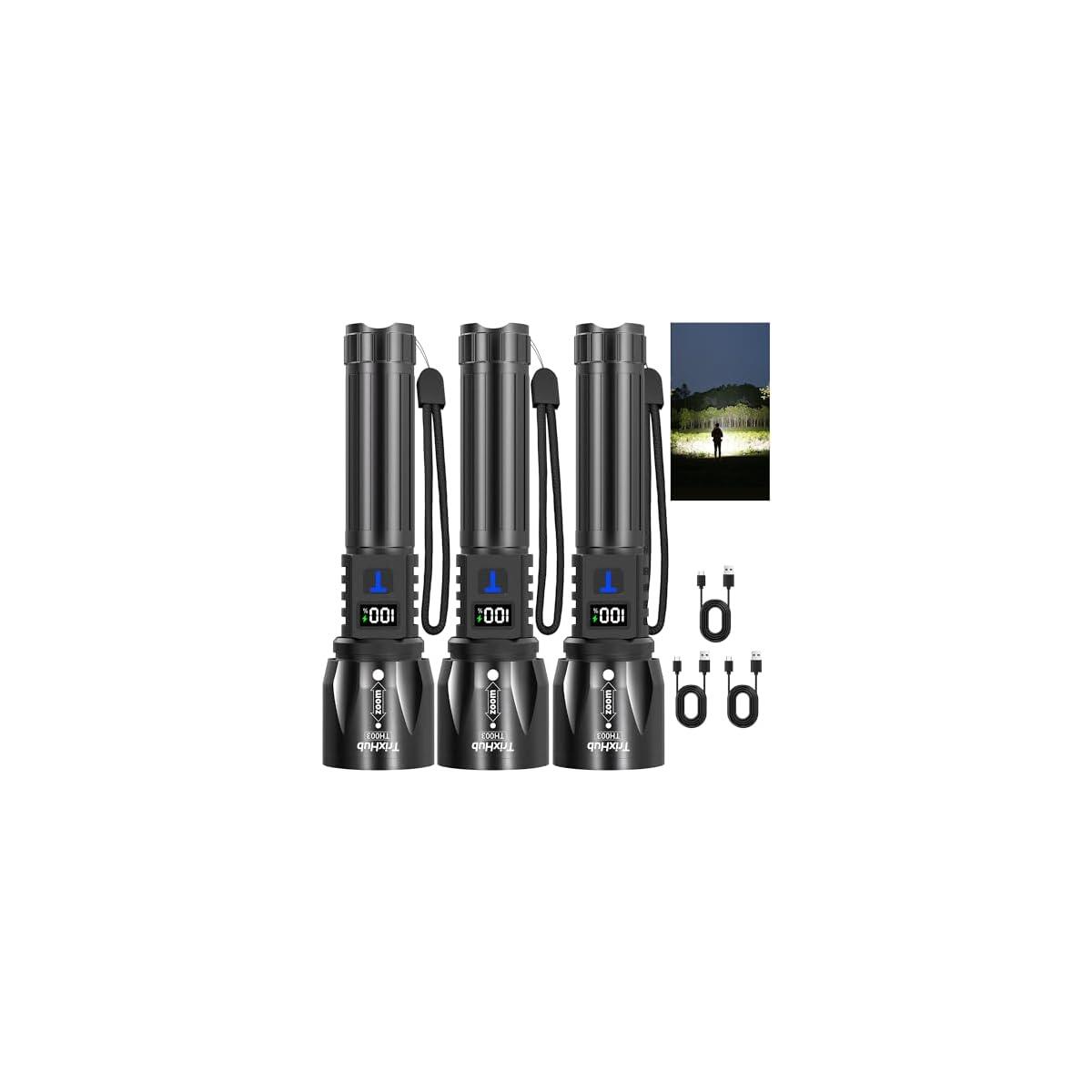 Trixhub Rechargeable Flashlights Deals - RebateKey