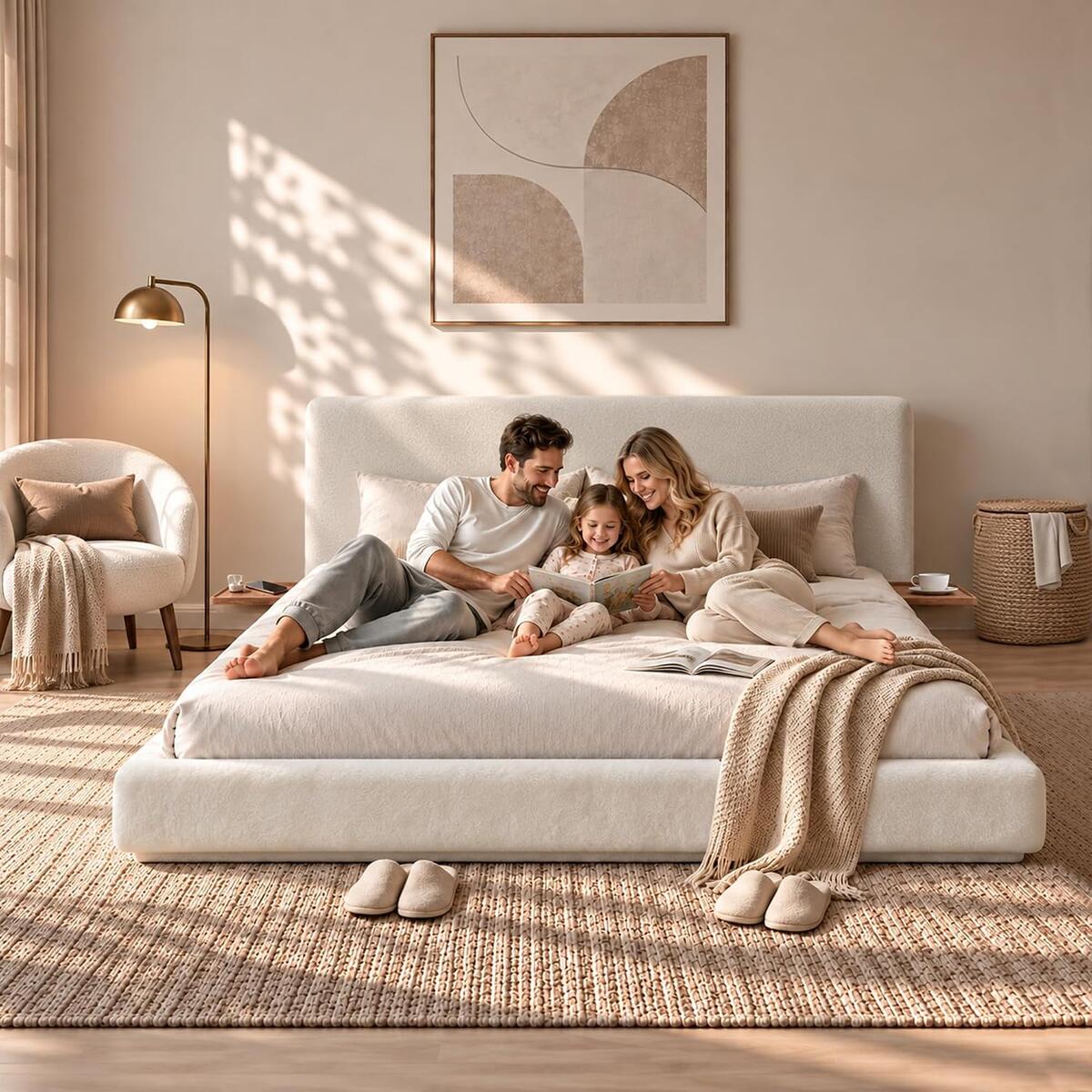 King Upholstered Bed Deals - RebateKey