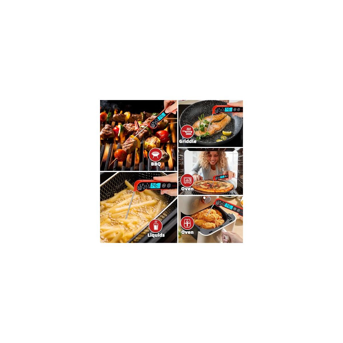 Digital Meat Thermometer Instant Read Waterproof Promo Codes - RebateKey