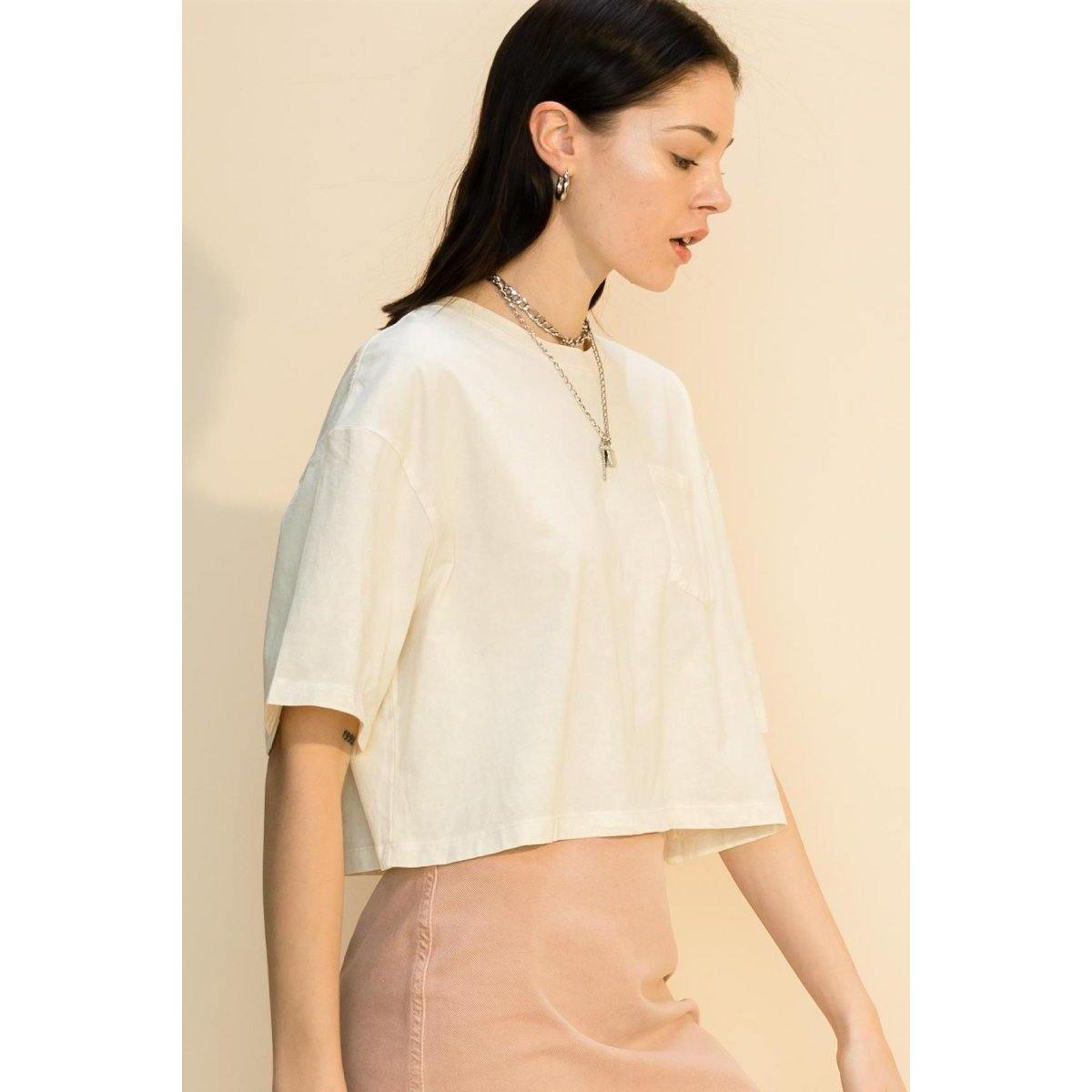 Hyfve Drop Shoulder Crop Deals - RebateKey