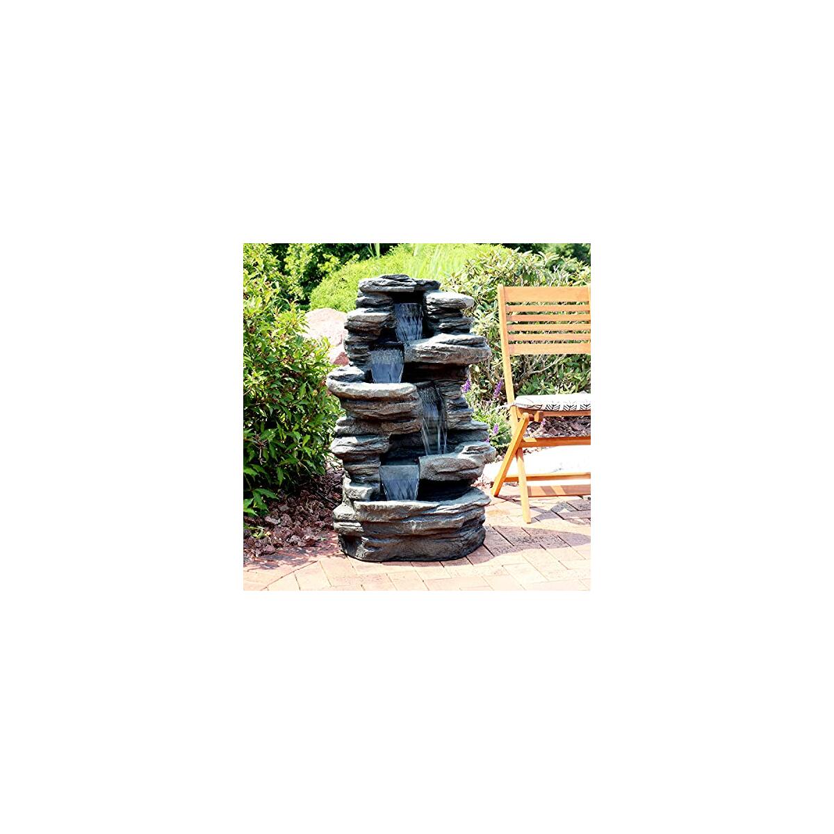 Sunnydaze Stacked Shale Rock 1 Coupon - RebateKey