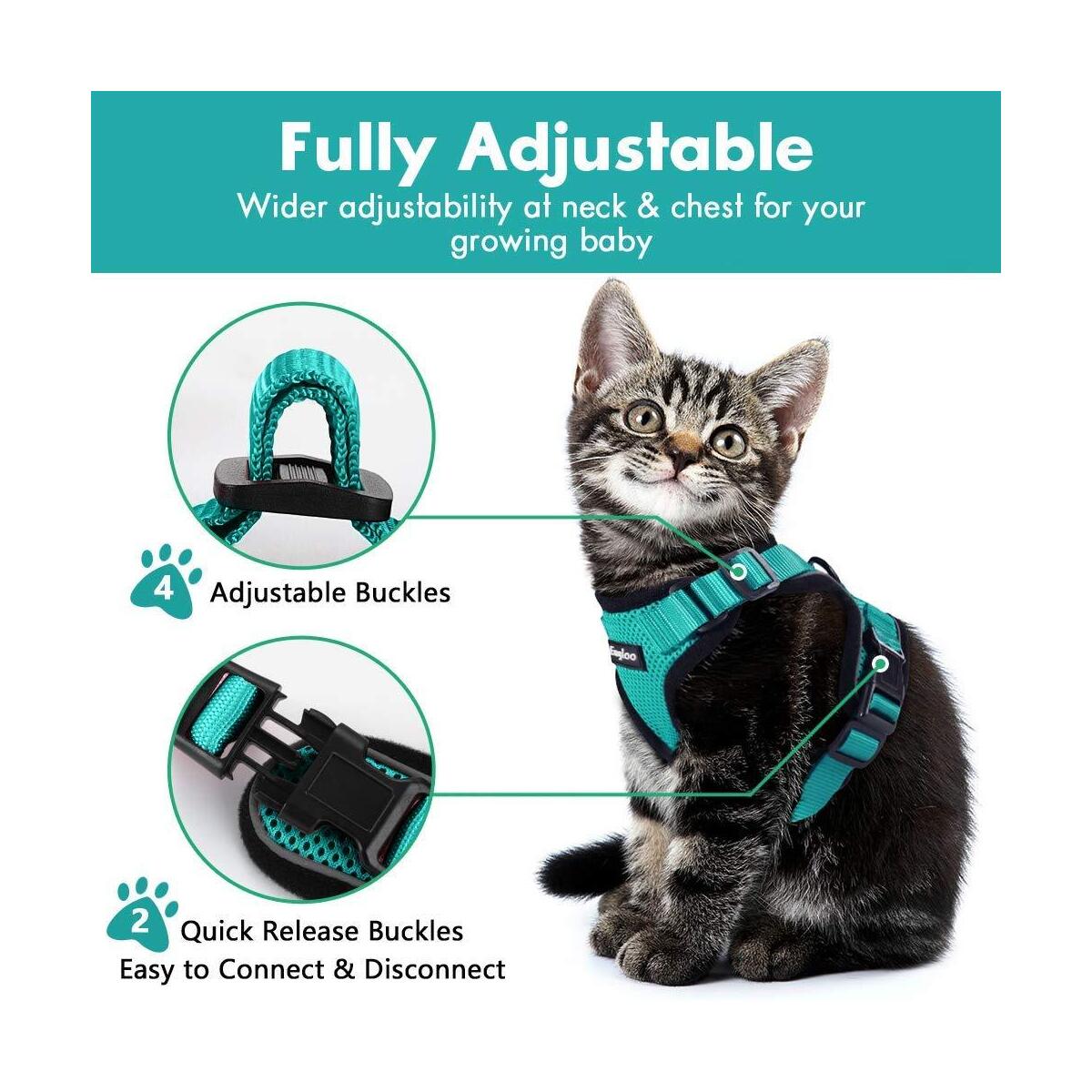 Adjustable Cat Harness With Coupons - RebateKey