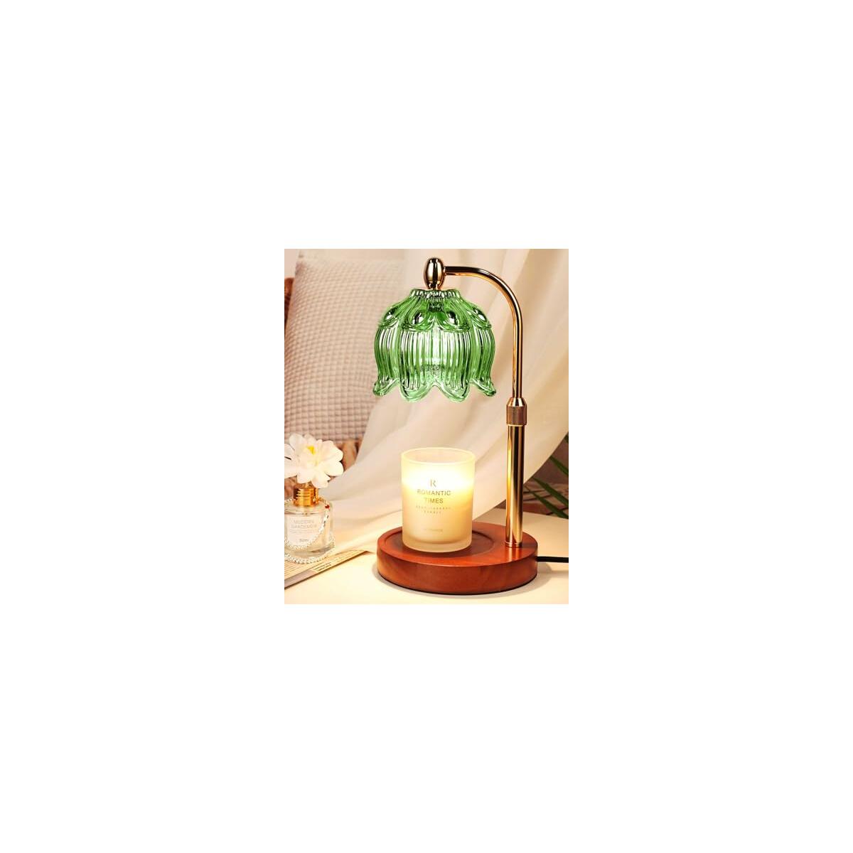 Candle Warmer Lamp with Timer Dimmable, Adjustable Height, Birthday Gifts for Women Mom, House Warming Gifts New Home Room Decor, Christmas Gifts,Wax Warmer Lamp for Jar Candles with 2 Bulbs