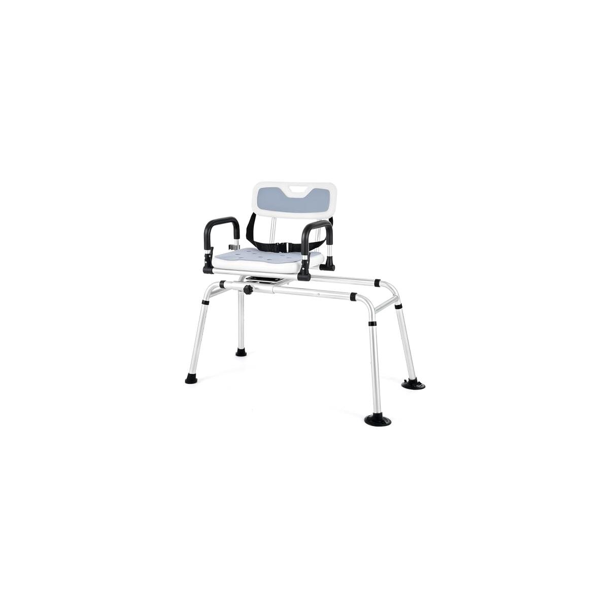 Sliding Shower Chair With 360 Swivel Seat Deal - RebateKey