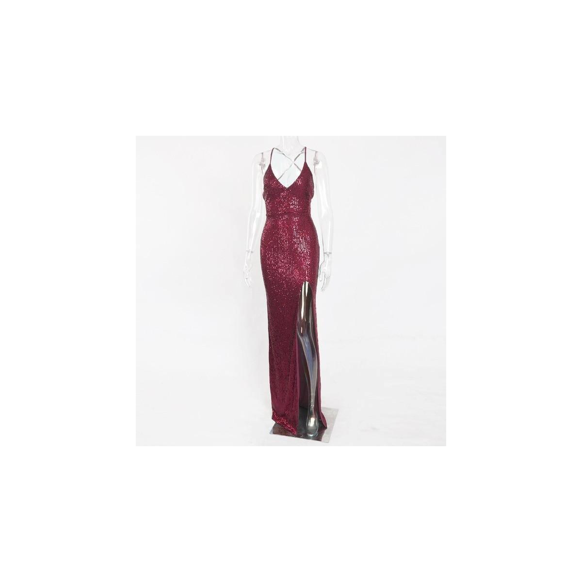 Sexy Sequin Bodycon Maxi Promo Codes - RebateKey