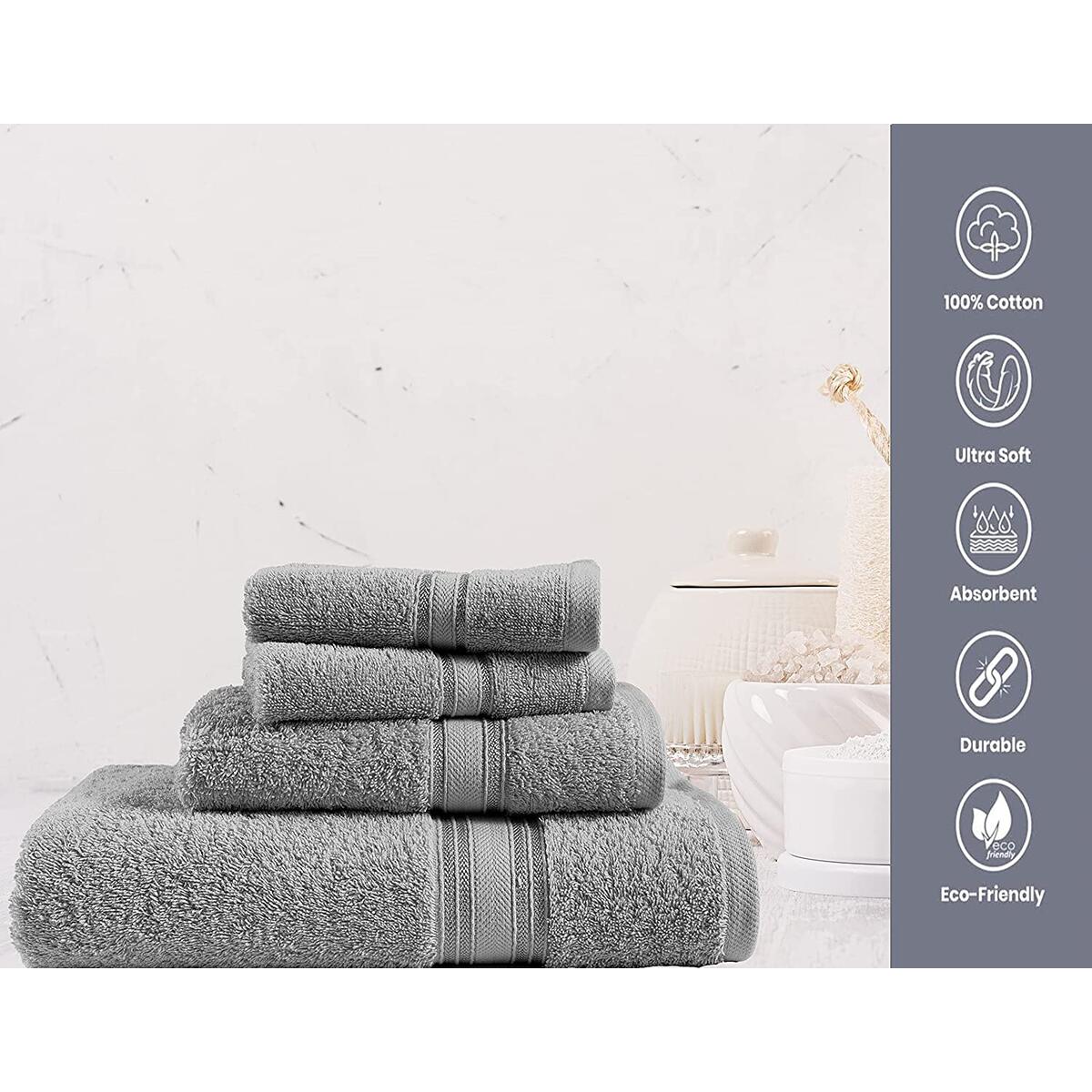 Grey Bath Towels Set Coupons - RebateKey