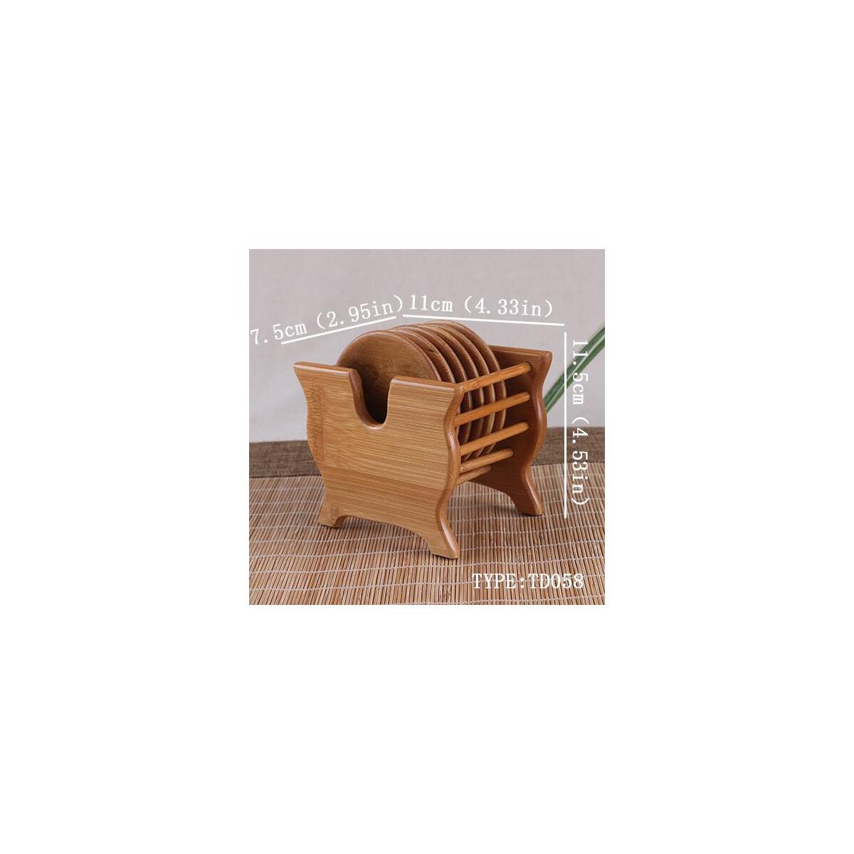 Bamboo Coaster Set Promo Codes - RebateKey