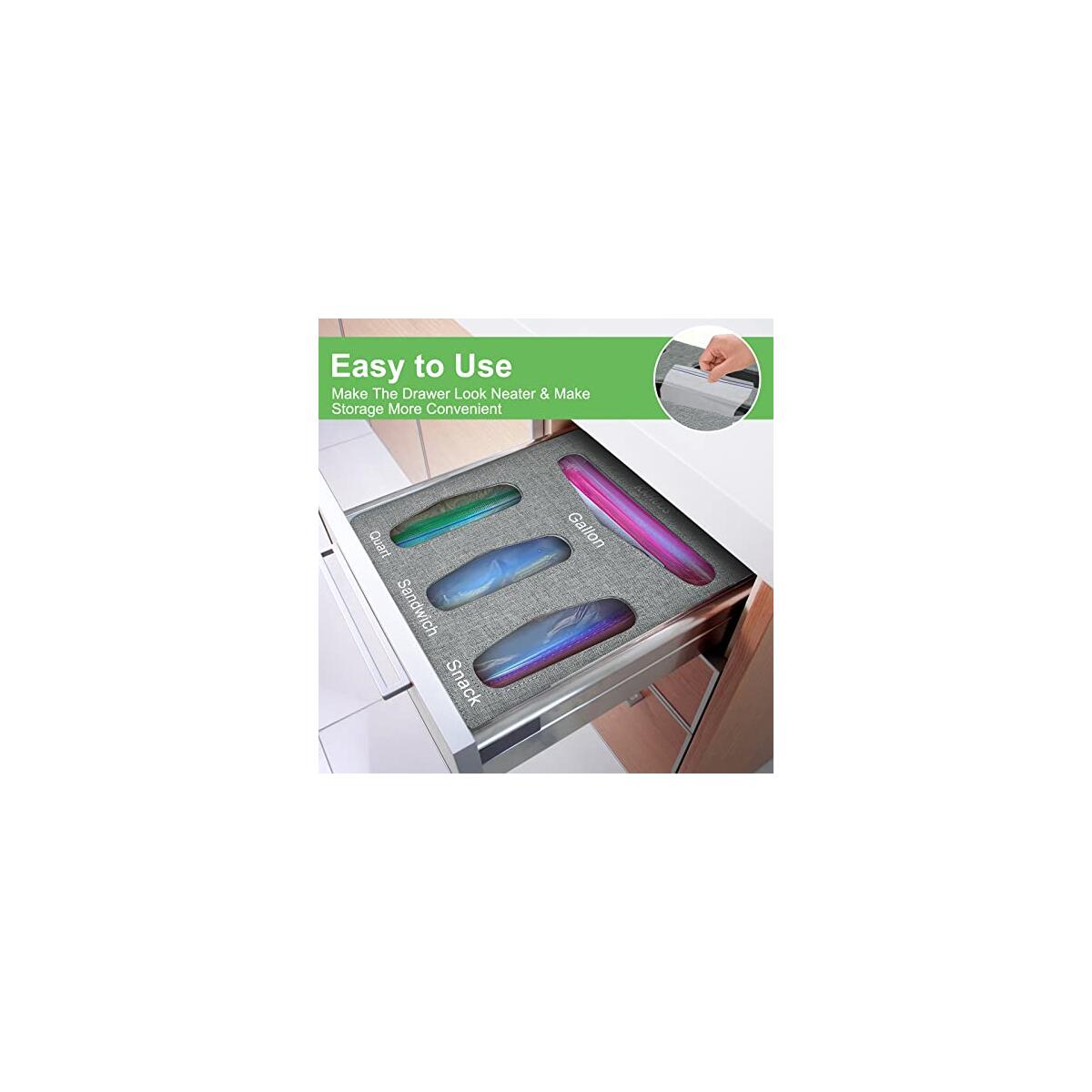 Knhuos Ziplock Bag Organizer Promo Code - RebateKey