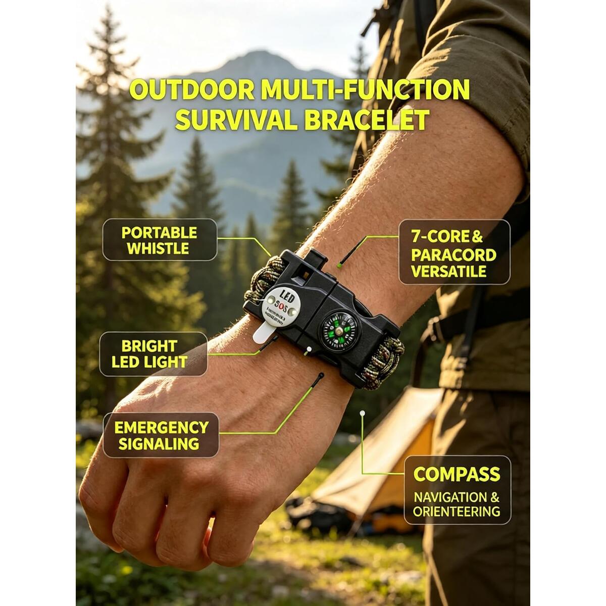 Paracord Survival Bracelet Coupon - RebateKey