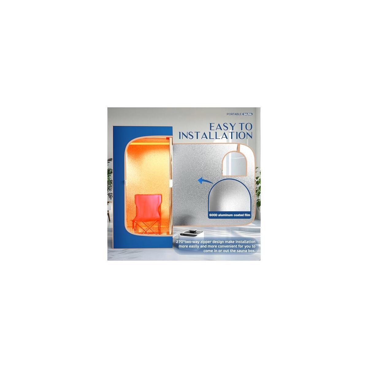Portable Home Steam Sauna Box Promo Code - RebateKey