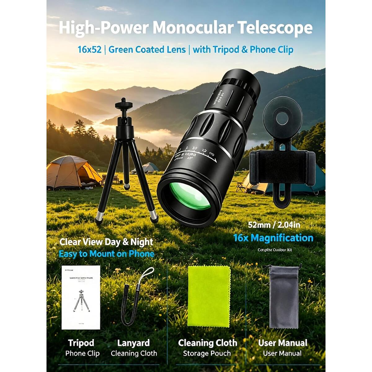 16x52 Monocular Coupon - RebateKey