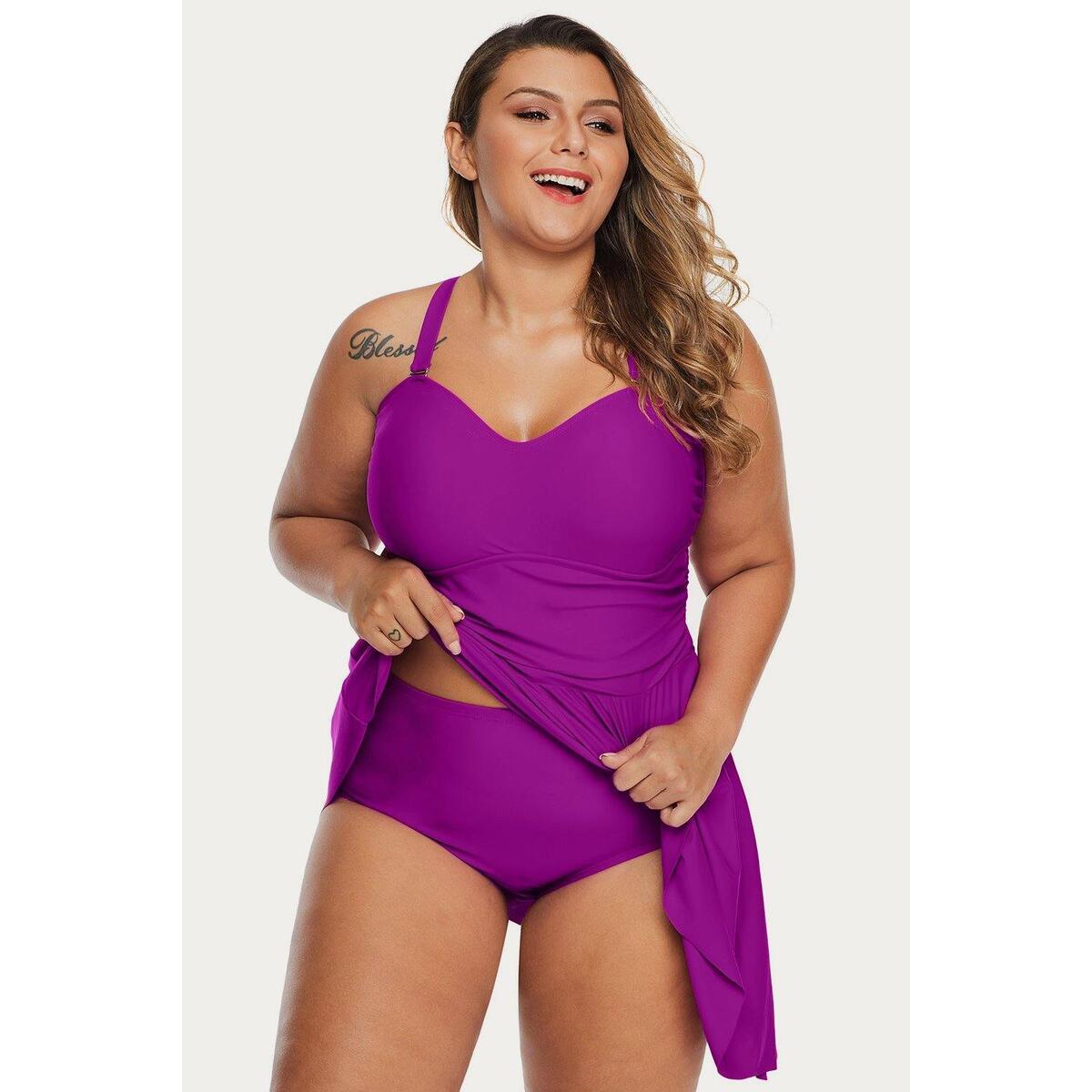 Shoulder Straps Skater Swimwear Coupon - RebateKey