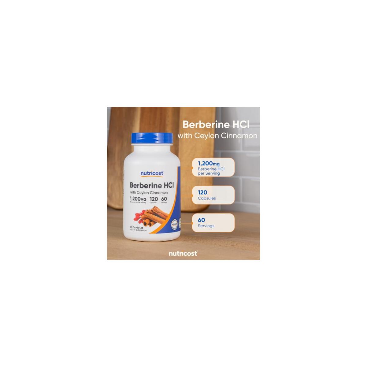 Nutricost Berberine Hcl With Coupon - RebateKey